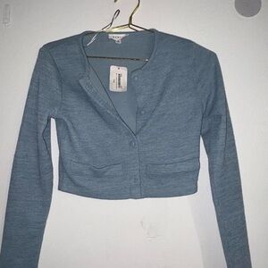 MABL Blue Knit Cardigan